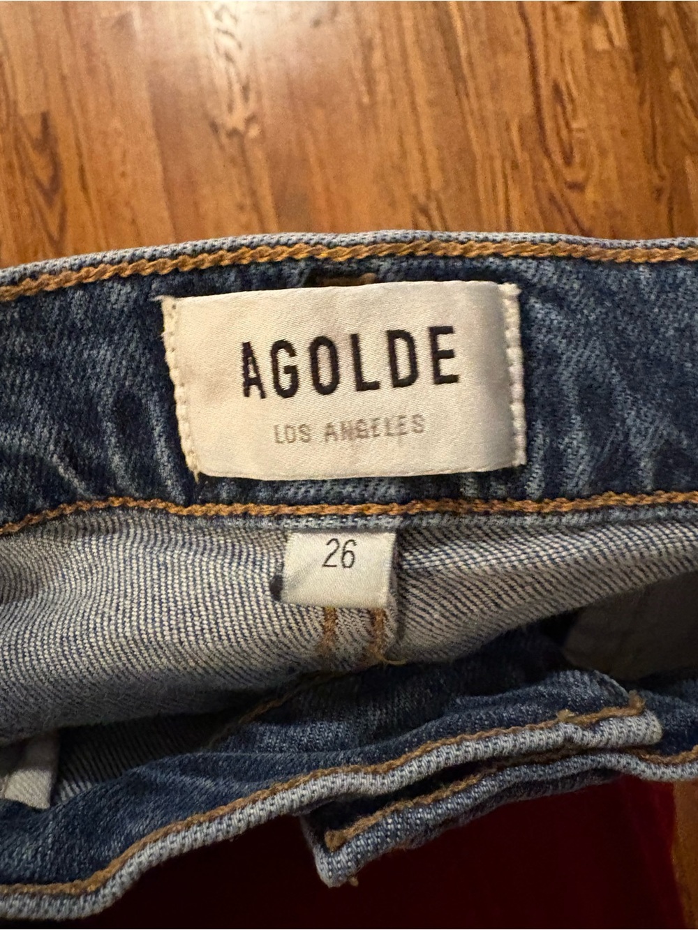 Agolde Riley Long Jeans - Picture 3 of 5